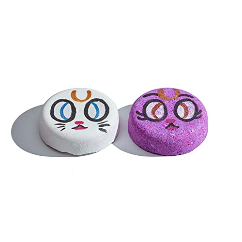 Large Artemis and Luna Bath Bombs (2-Pack) - Luxurious Aromatherapy for Relaxation & Self-Care - Perfect for Spa Nights, Gift Giving & Stress Relief