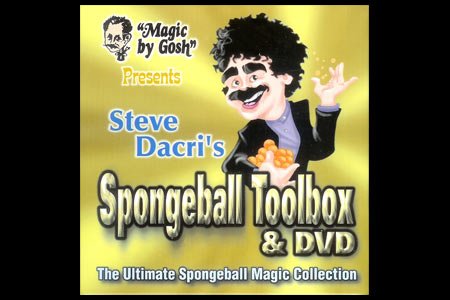 SpongeBall Magic Set with Instructional DVD - Professional Juggling & Magic Tricks for Beginners & Kids - Perfect for Parties, Performances & Learning Magic at Home