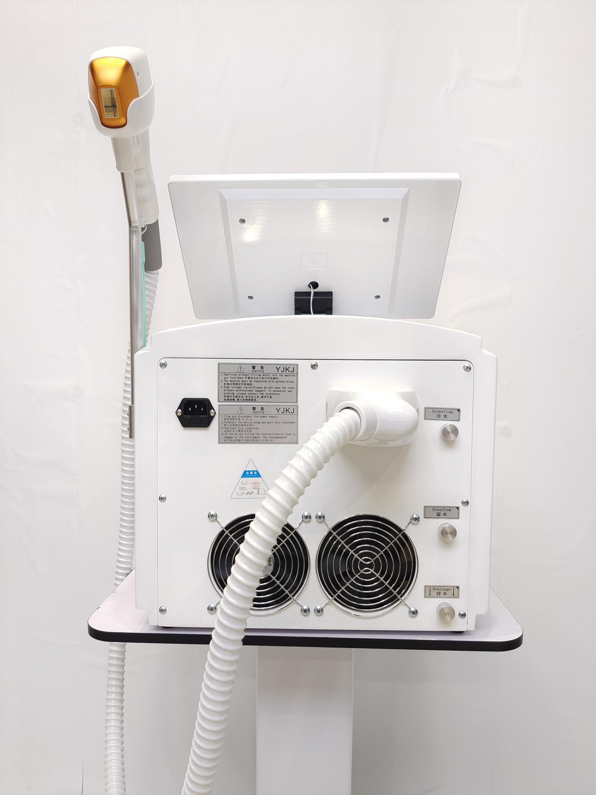 Professional Diode Laser Hair Removal Machine for Women & Men - Permanent Hair Reduction at Home - Painless & Effective IPL Device for Face, Legs, Underarms, Bikini Line & Full Body Care