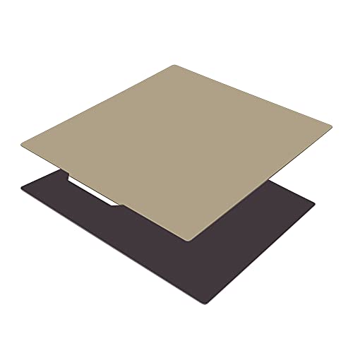 Sovol 310x310mm Flexible Steel Build Plate with PEI Surface & Magnetic Base - Compatible with CR-10, CR-10S, Anet A8+, E12 3D Printers | Perfect for Smooth Printing & Easy Removal