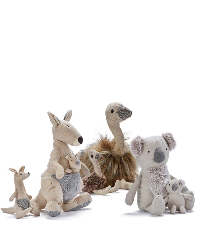Australian-Themed Baby Mates & Rattles Gift Set - Perfect for Newborns, Showers, and Nursery Decor