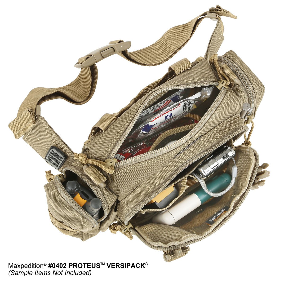 Proteus Versipack Tactical Backpack - Buy 1 Get 1 Free Mix & Match (Multiples of 2) - Durable Military Style Pack for Outdoor, Hiking, Travel & Everyday Use