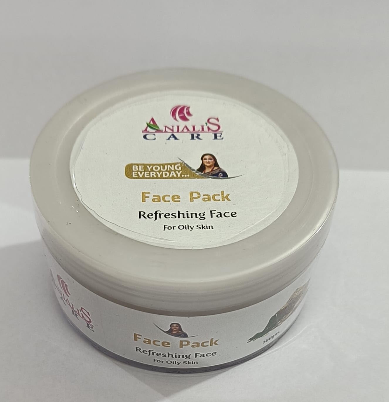 Best Face Pack for Oily Skin - Oil Control & Deep Cleansing Facial Mask - Acne Treatment & Pore Minimizer - Perfect for Daily Skincare Routine & Spa Days