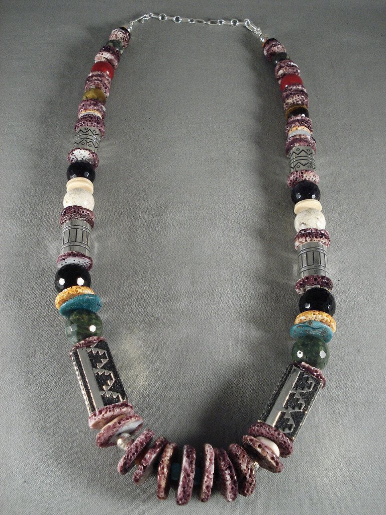 202 Gram Sterling Silver Native American Jewelry Necklace for Women - Handcrafted Tribal Pendant, Perfect for Festivals, Boho Fashion & Gift Giving