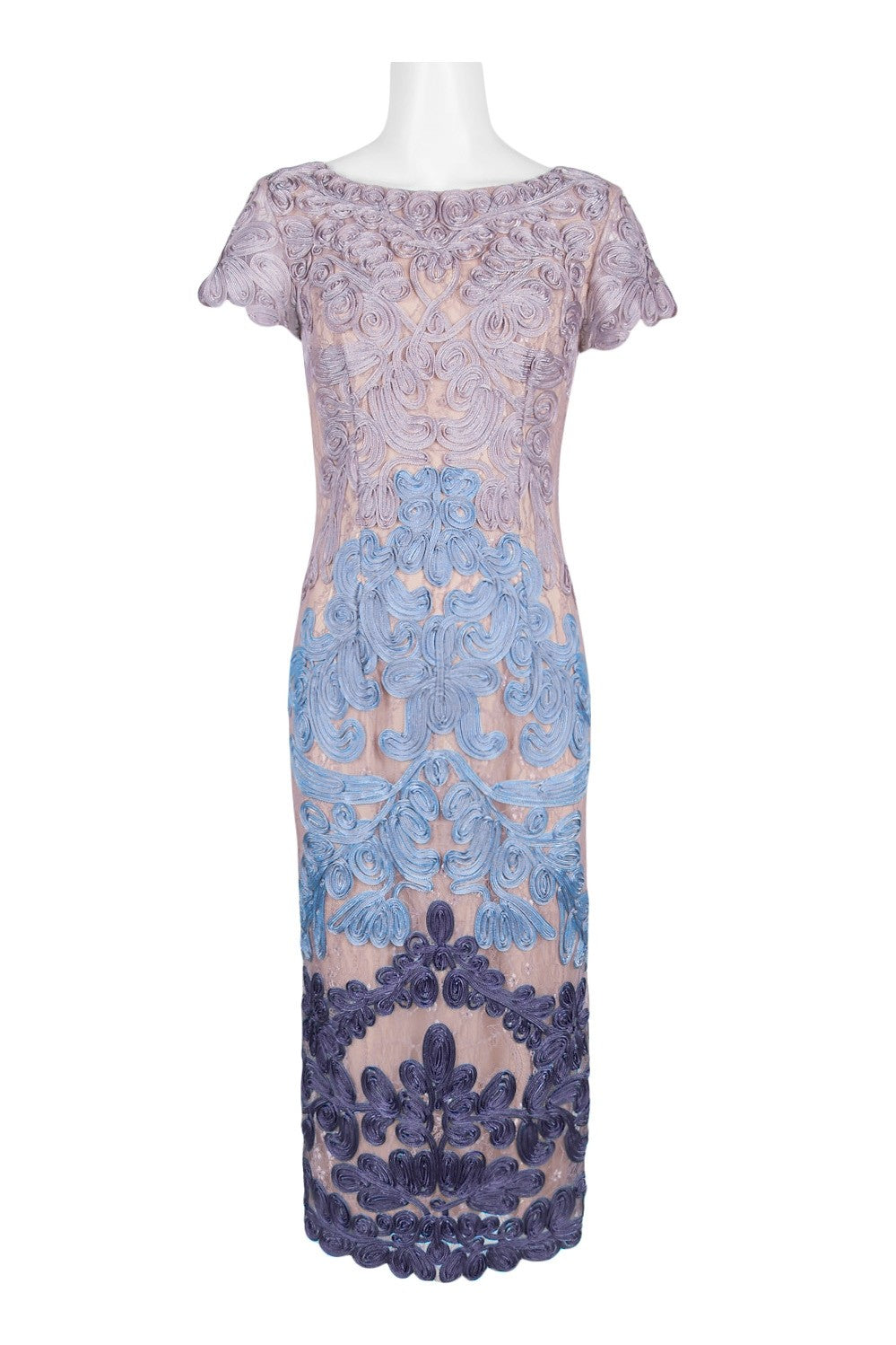 BHLDN JS Collections Santiago Dress - Elegant Misty Lilac Iris Floral Maxi Dress for Weddings & Special Occasions | Perfect for Bridesmaids, Garden Parties & Formal Events