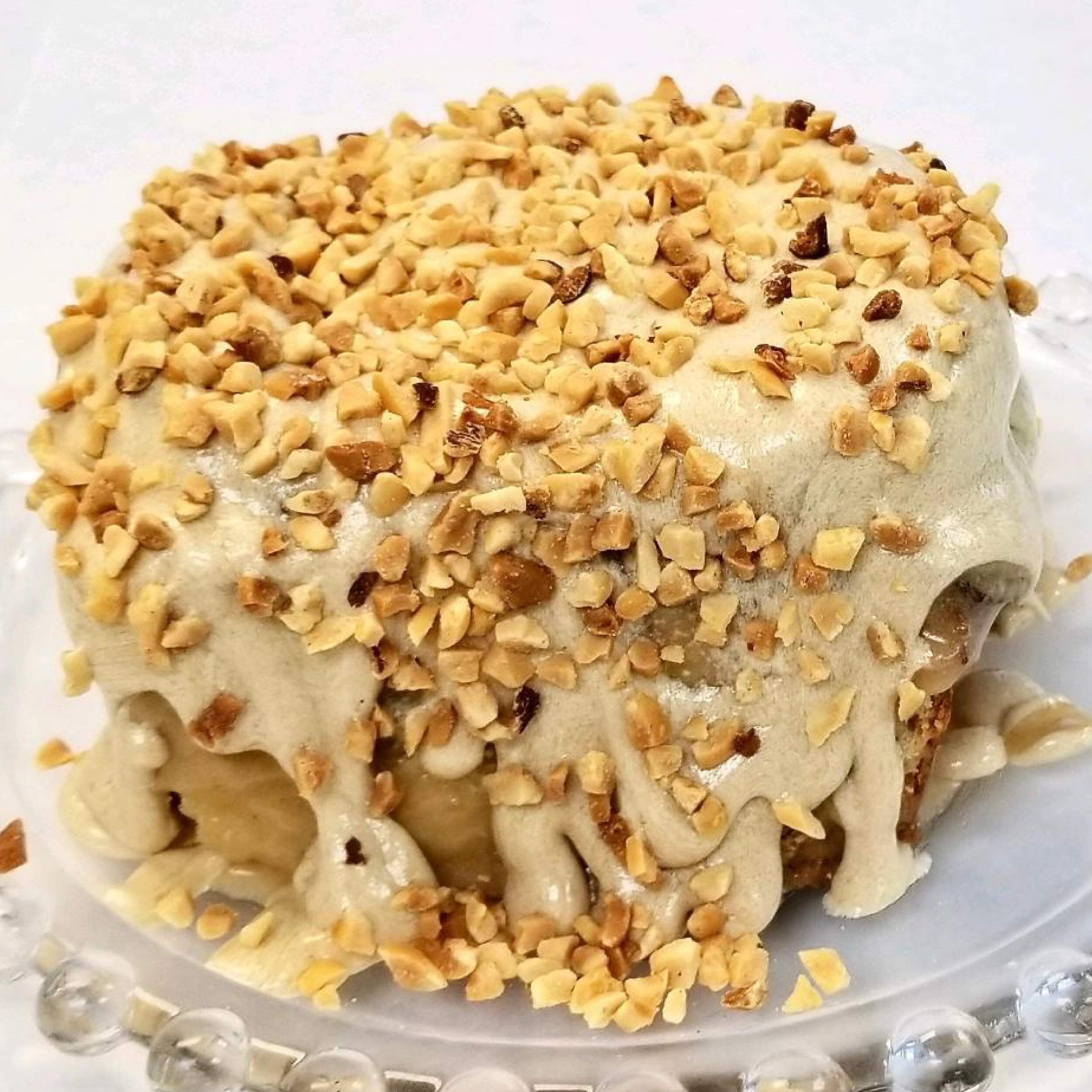 Gourmet Maple Nut Cinnamon Rolls - Pack of 12 (6 oz Each) | Fresh Baked Breakfast Pastries | Perfect for Brunch, Holiday Gatherings & Coffee Time
