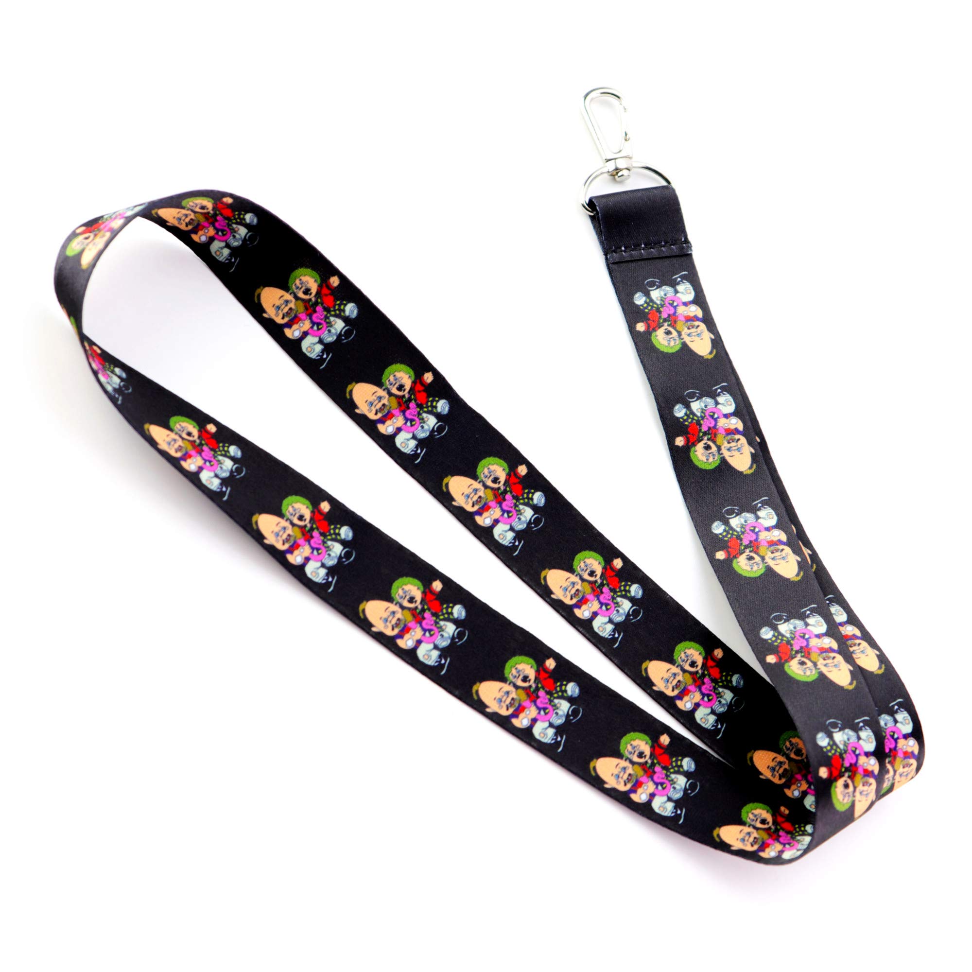 Goonies Sloth Keychain Lanyard - 2 Pack for ID Badge & Keys