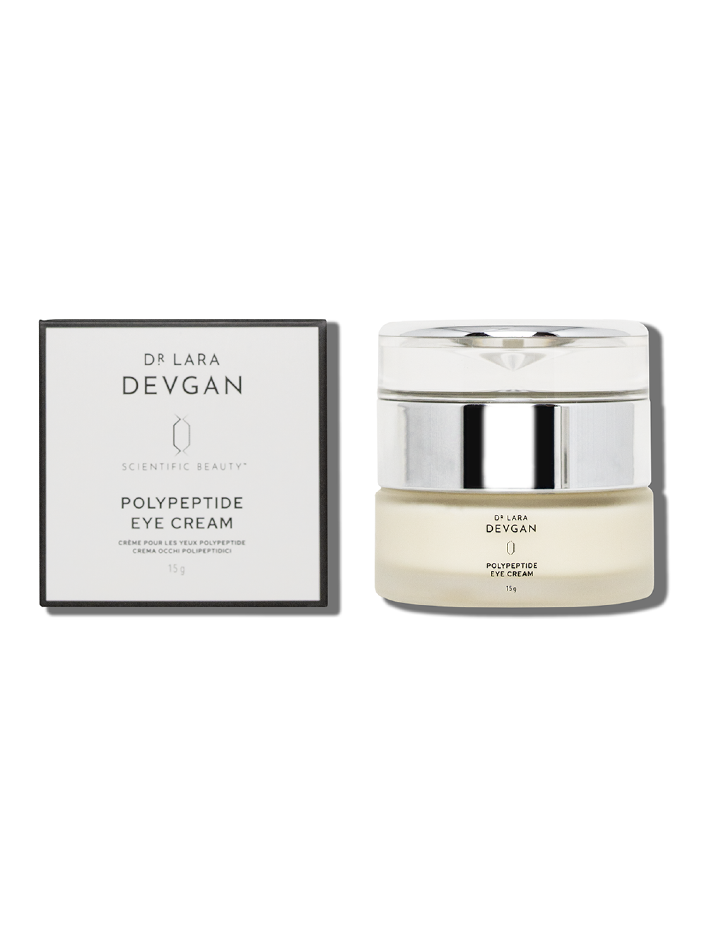 Dr. Devgan Polypeptide Anti-Aging Eye Cream for Dark Circles & Wrinkles - Hydrating & Firming Under Eye Treatment for Day & Night Use