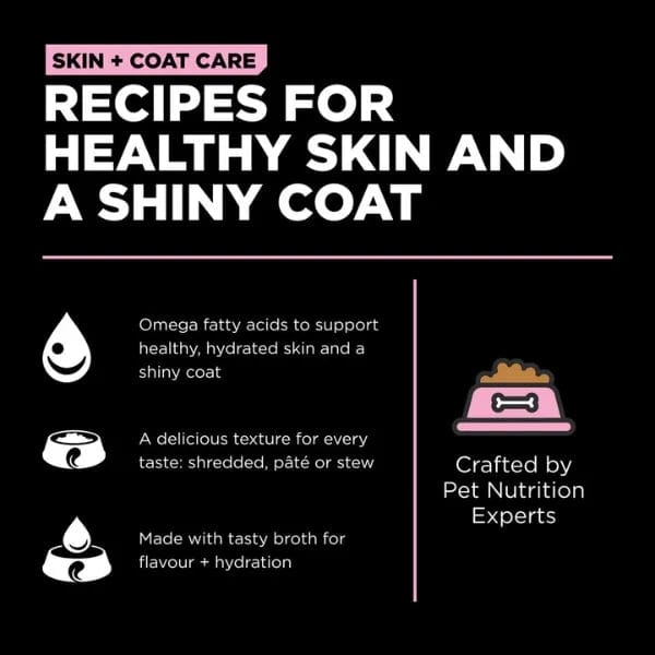 Go! Solutions Skin & Coat Care Pollock Pate with Grains Wet Dog Food 12.5oz - Healthy Skin & Shiny Coat Formula for Dogs, Perfect for Sensitive Stomachs & Allergies | Great for Mealtime, Training Treats & Senior Dogs