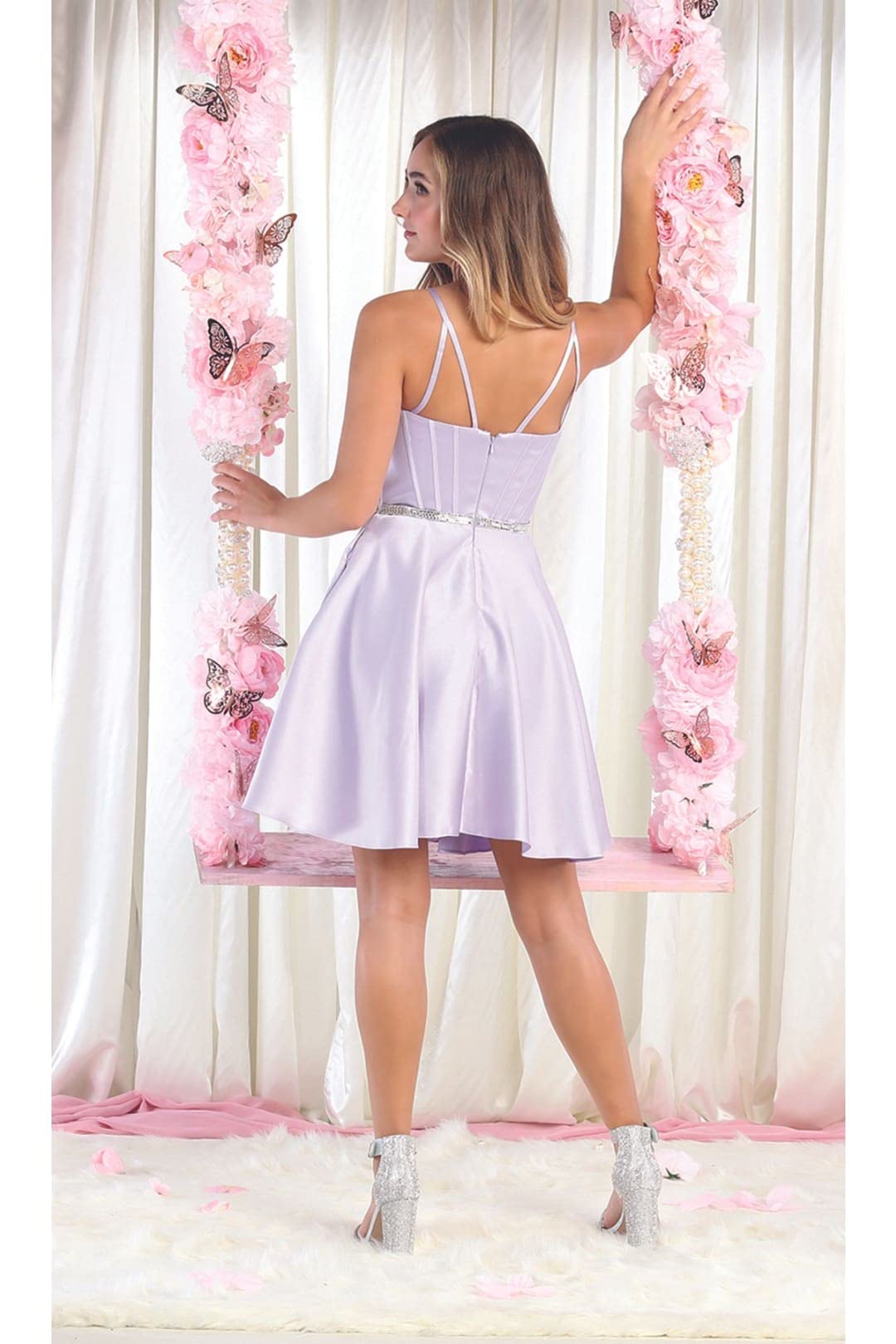 Sweetheart Neckline Cocktail Dress for Women - Elegant Party Gown for Evening Events, Weddings & Date Nights