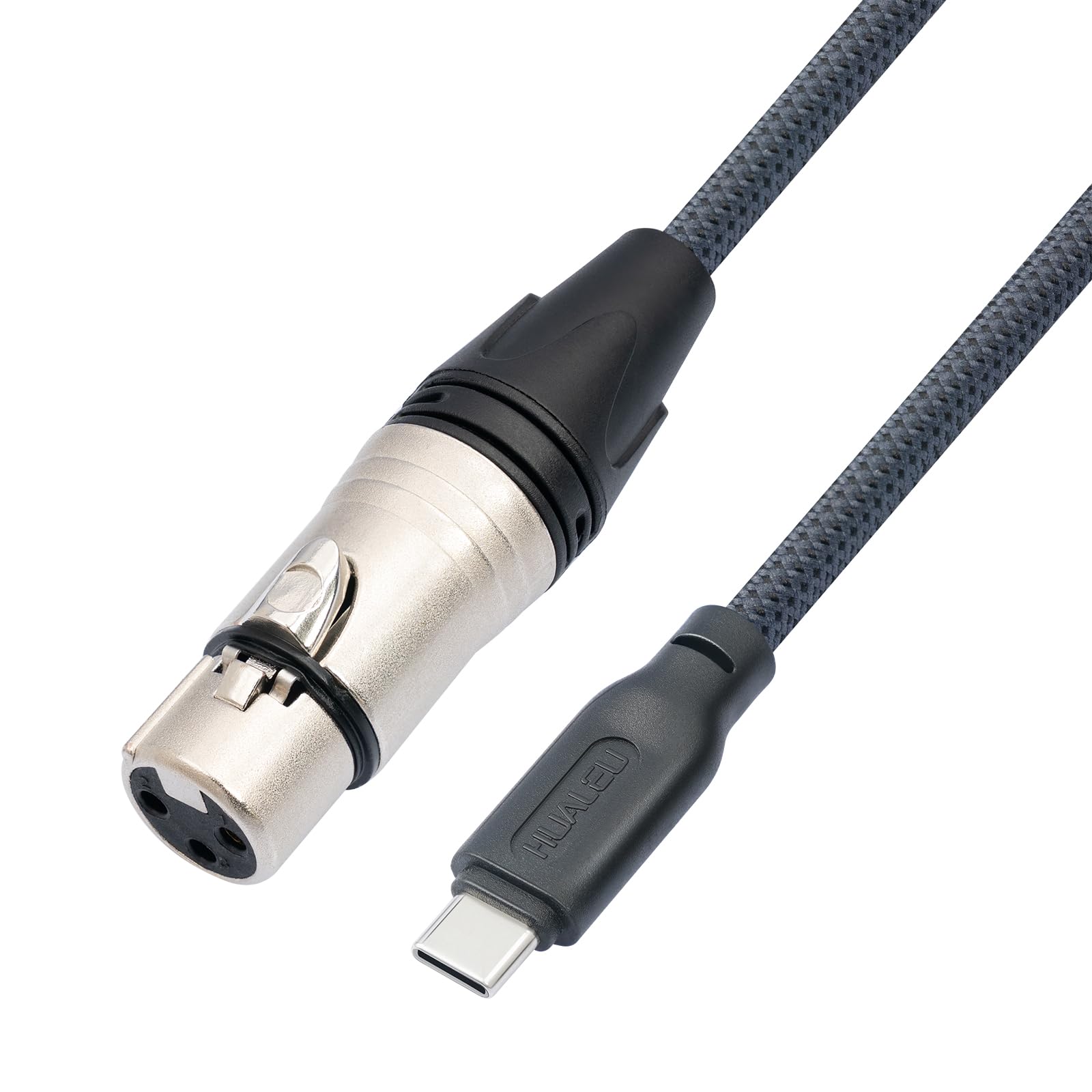3.3FT Female XLR to USB C Microphone Cable - Professional Audio Connector for Dynamic Mics, iPhone 15, iPad, Laptop & Tablet - Perfect for Podcasting, Live Streaming & Home Recording