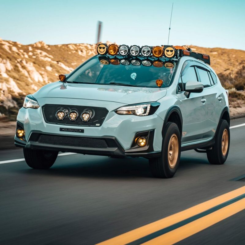 FLEX ERA® 3 Dual Mode SAE Fog LED Light Pods - 2 Light Master Kit for Subaru Crosstrek & Forester - Perfect for Off-Roading, Night Driving & Adventure Vehicles