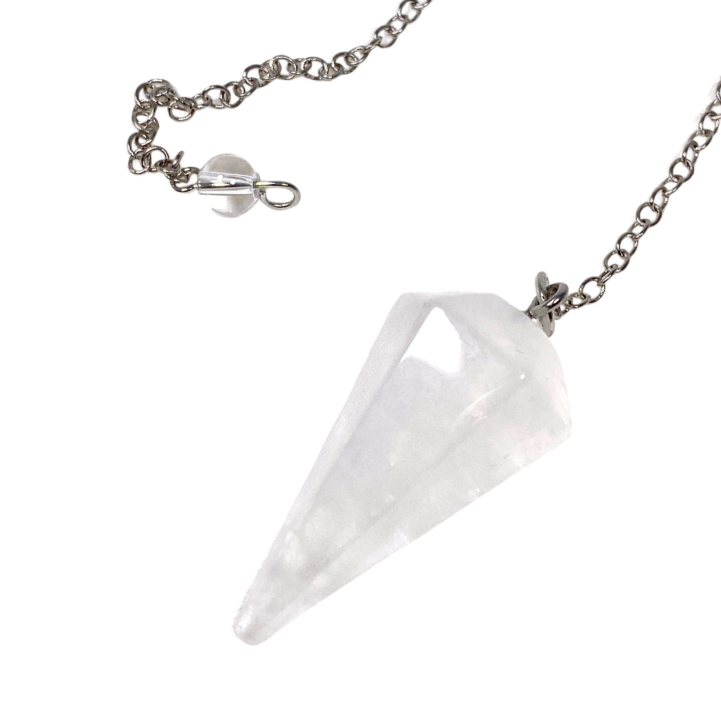 Natural Gemstone Pendulum Point PD2 for Divination, Dowsing & Energy Healing - Perfect for Spiritual Practices, Meditation & Chakra Balancing