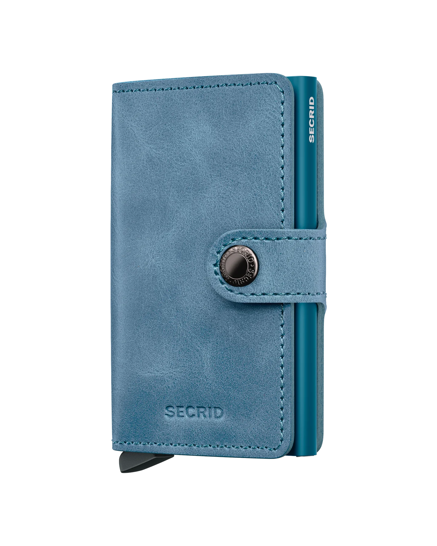 SECRID Vintage Leather Mini Wallet for Women & Men - RFID Blocking Slim Card Holder - Perfect for Travel, Business & Everyday Use