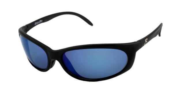 Bimini Bay Matte Black Polarized Sunglasses (MB BB1 SB) - UV Protection for Driving, Fishing & Outdoor Activities