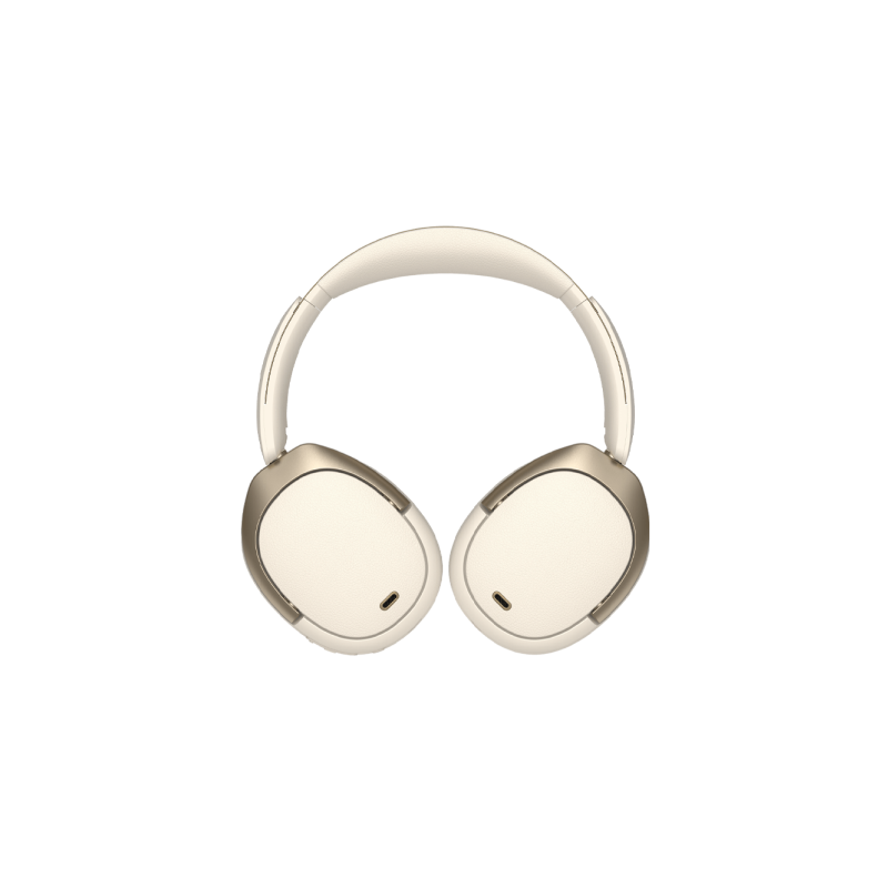Edifier WH950NB Ivory Active Noise Cancelling Hi-Res Wireless Bluetooth Headphones for Travel, Work & Music Lovers