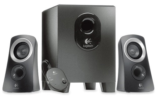 Logitech Z313 2.1 Speaker System with Subwoofer - Premium Computer Speakers for PC, Laptop, Gaming & Home Theater - Free Shipping