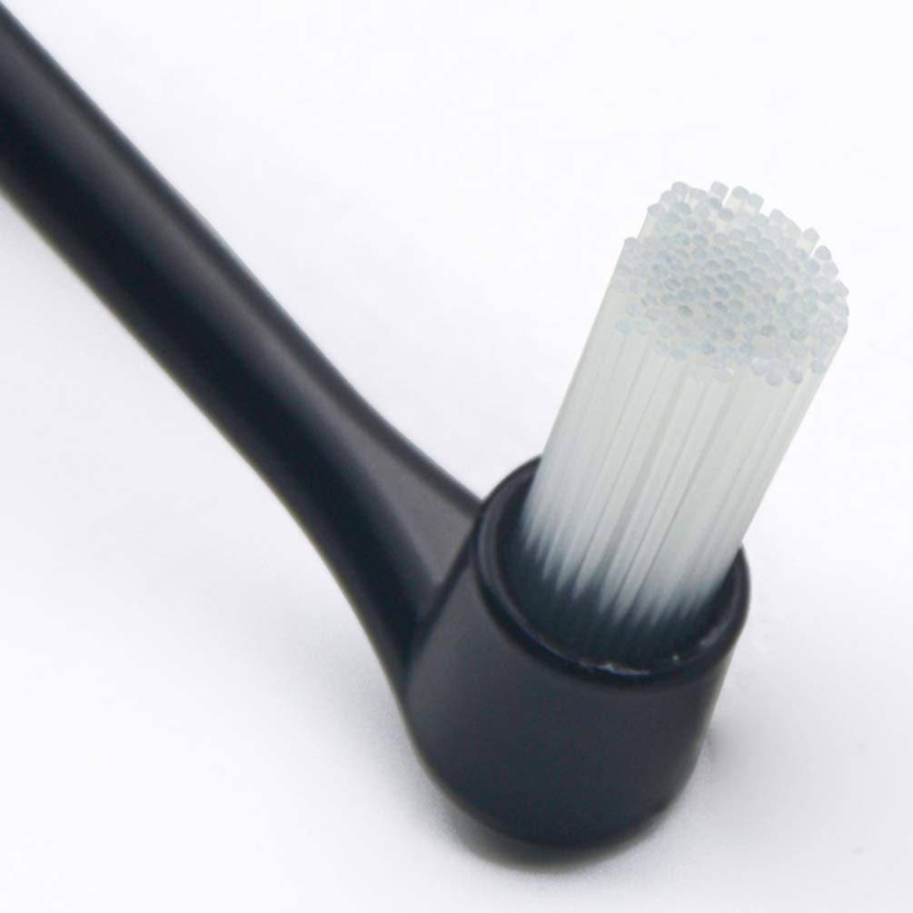Dual-Use Coffee Machine Brush & Grinder Cleaning Brush - 2PC Detachable Black Coffee Brewer Brushes for Home, Kitchen & Coffee Shop | Perfect for Espresso Machines & French Press Cleaning