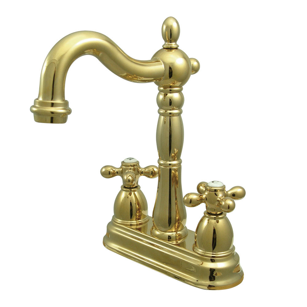 Stainless Steel Hook Spout Bar Faucet - No Pop-Up Rod - Perfect for Kitchen Sinks, Wet Bars, and Commercial Use