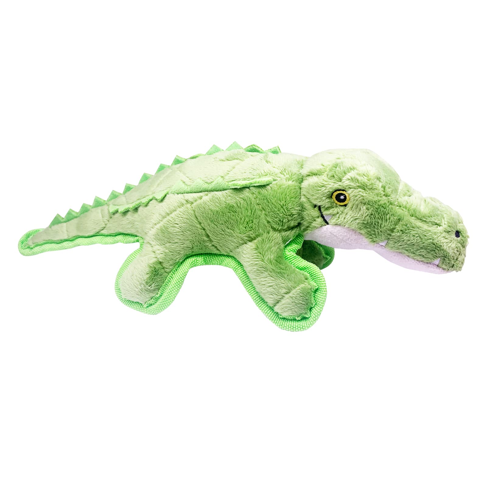 **Pieamia Squeaky Dog Chew Toys for Puppies & Aggressive Chewers - Durable Plush Dog Toys for Small, Medium & Large Dogs (Green) - Perfect for Teething, Playtime & Training**