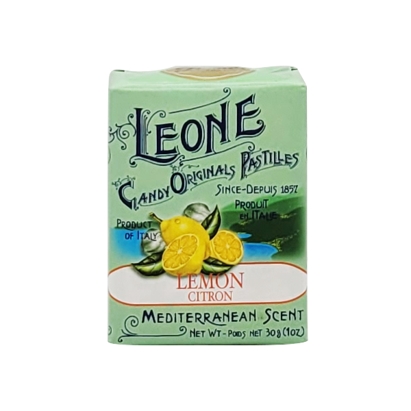 Original Leone Lemon Flavor Candy - Sweet & Tangy Italian Hard Candy for Parties, Gifts & Everyday Snacking