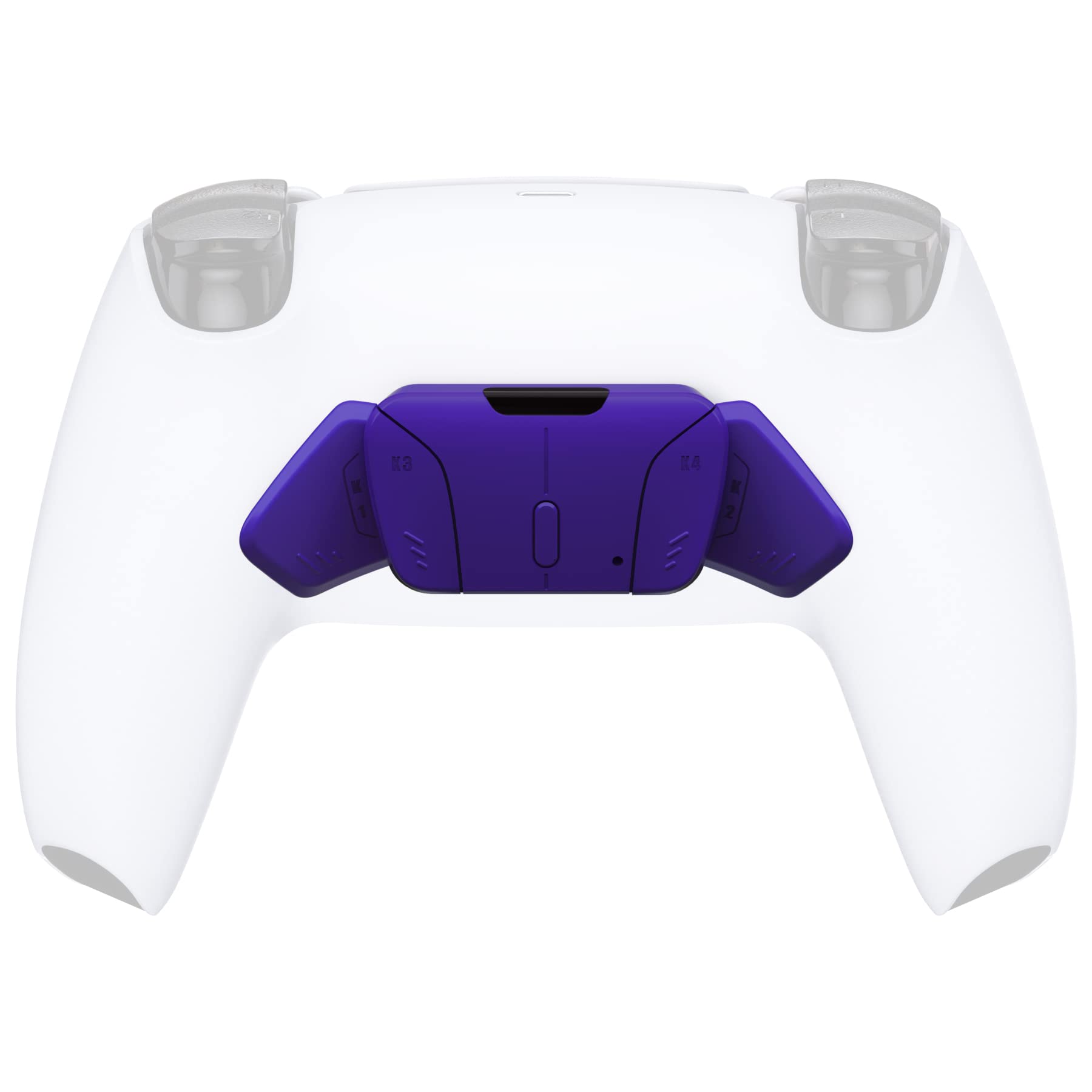 eXtremeRate K1 K2 K3 K4 Back Buttons Replacement for PS5 Controller - Galactic Purple | Rise4 Remap Kit Compatible | No PCB/Cables/Housing Included | Perfect for Competitive Gaming & FPS Shooters