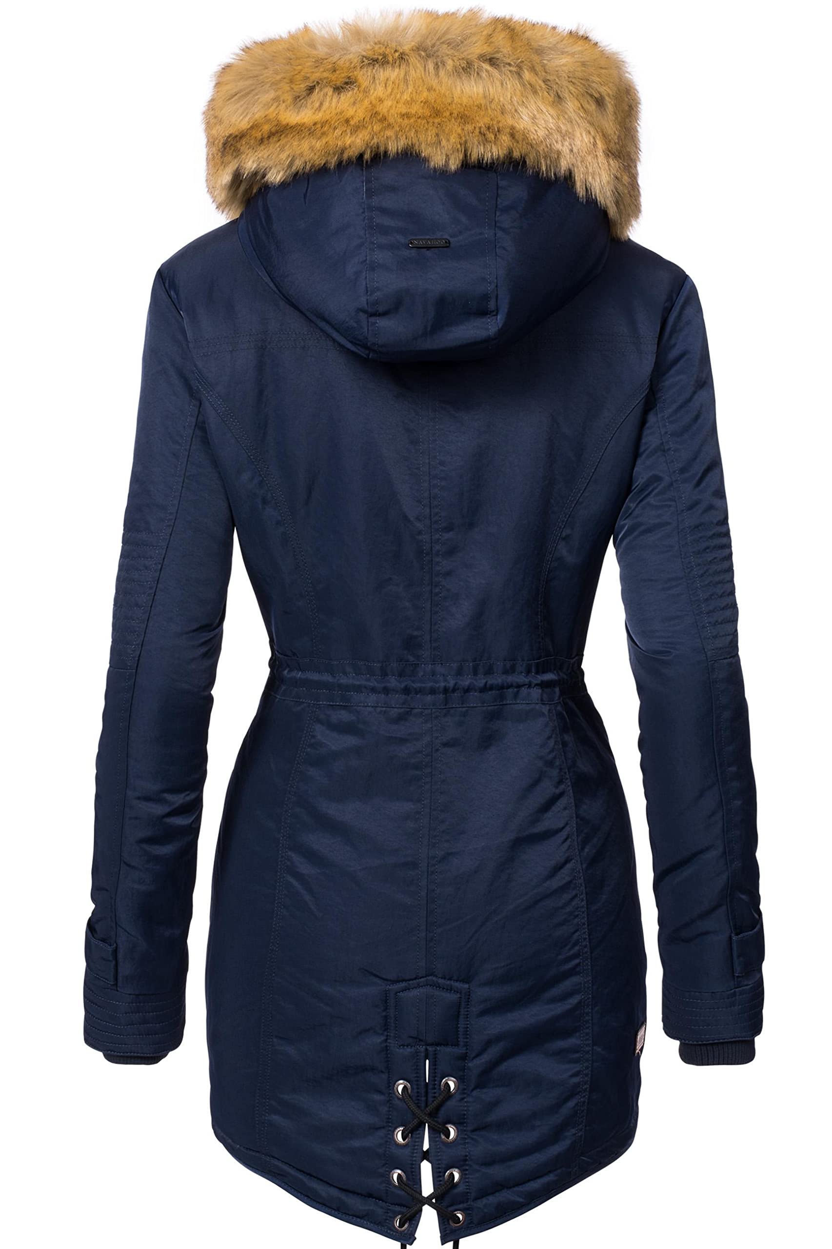 Navahoo Women's Winter Coat - Warm Long Parka with Hood, Size XS to 3XL - Perfect for Cold Weather, Snow Activities & Outdoor Adventures