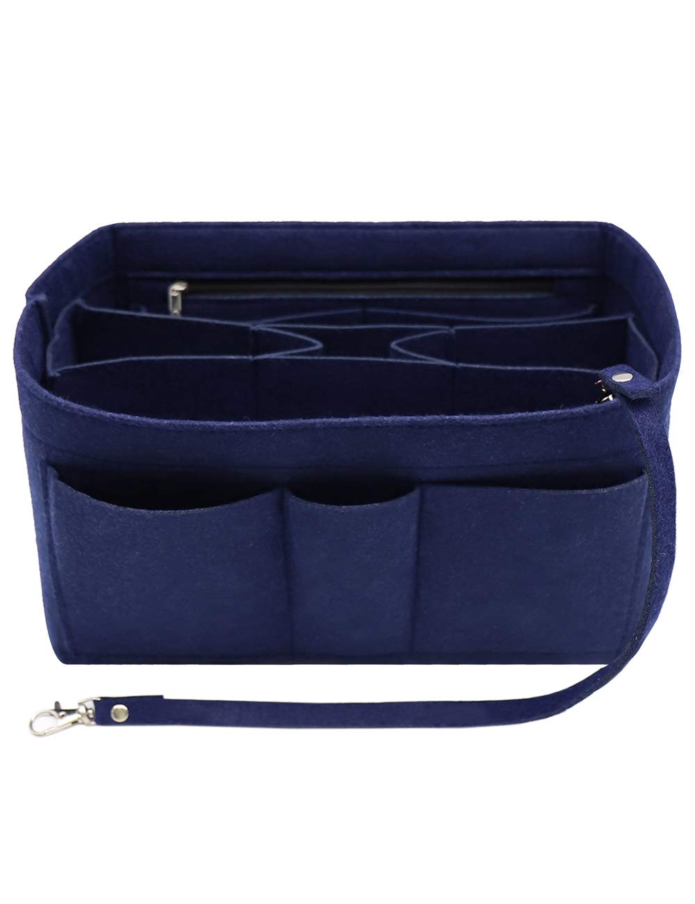 Premium Felt Insert Bag Organizer for Handbags & Purses - Perfect Fit for Speedy & Neverfull Bags - Keep Your Essentials Organized at Work, Travel & Daily Use