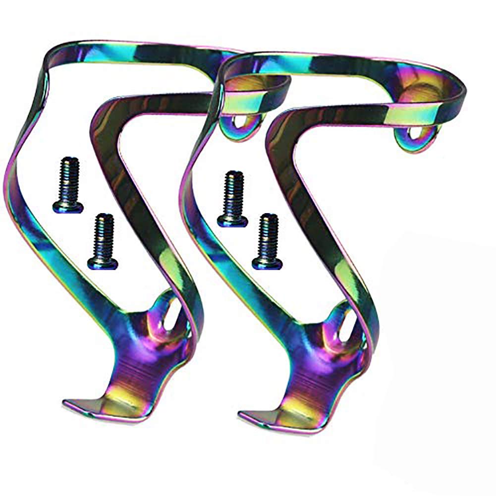 GANOPPER Lightweight Alloy Bike Water Bottle Cage Holder - Durable Bicycle Accessory for Road, Mountain, MTB & BMX Bikes - Perfect for Cycling, Commuting & Outdoor Sports