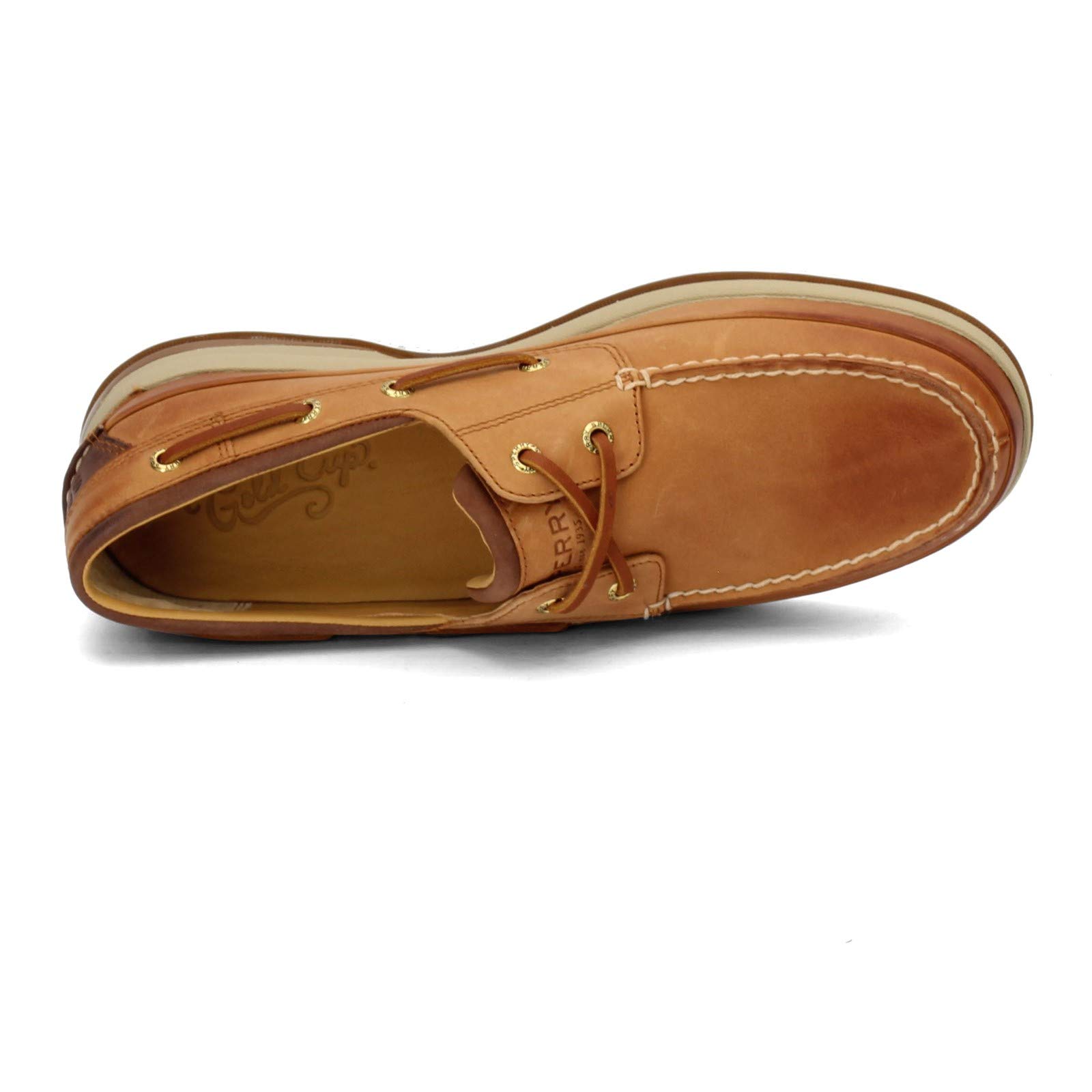 Sperry Men's Gold Cup ASV Boat Shoes - Premium Leather Non-Slip Deck Shoes for Sailing, Boating & Casual Wear