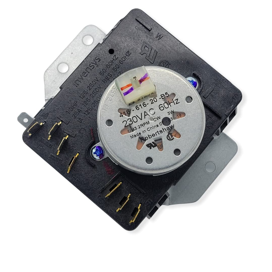 Whirlpool W10185976 Dryer Timer Replacement - Compatible with 1481703, AH2348529, EA2348529, PS2348529 - Perfect for Laundry Room Appliance Repair & Maintenance