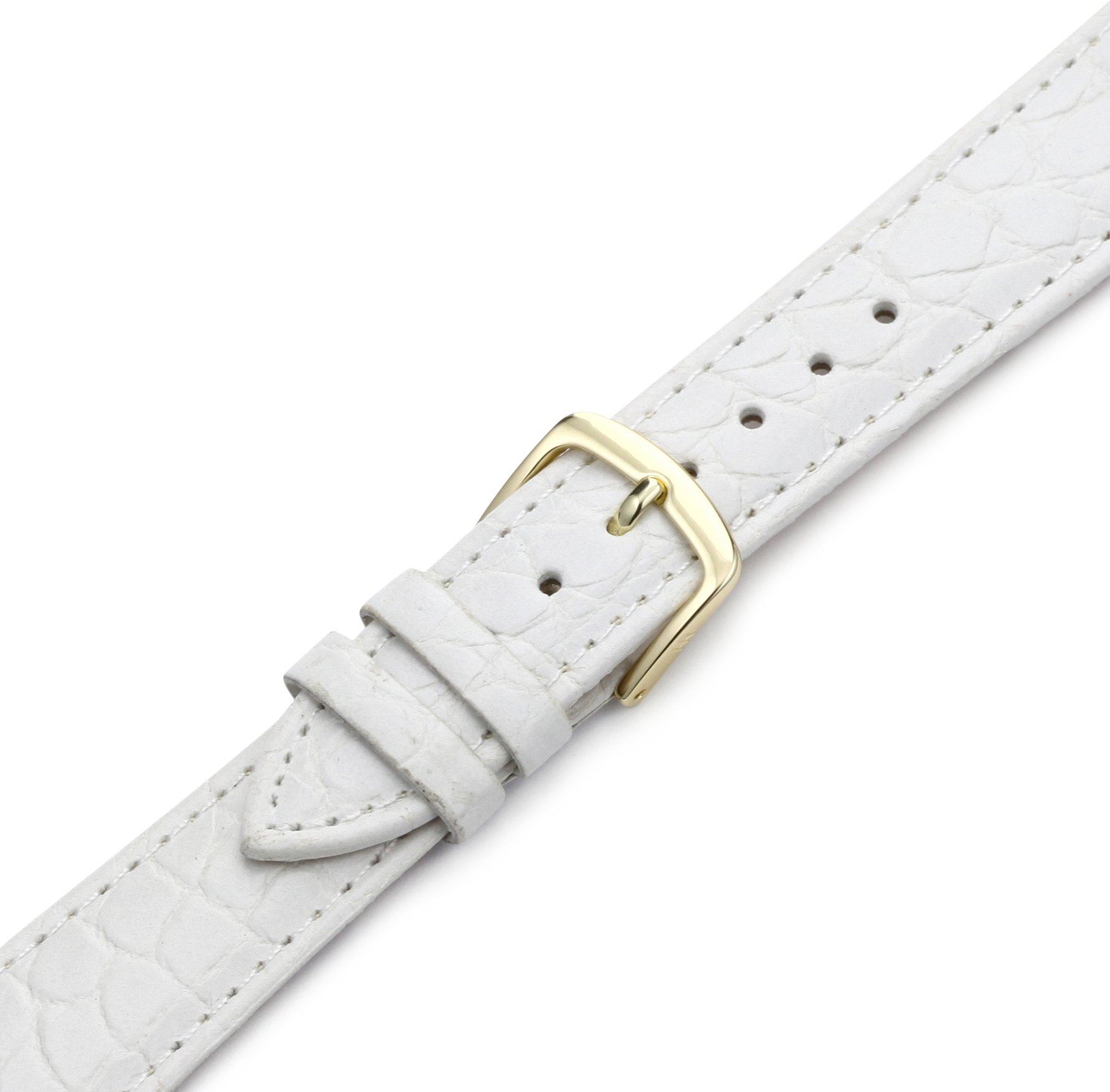 Hadley-Roma Genuine Leather Watch Band for Men - MSM717LA 180 Replacement Strap | Durable & Comfortable Watch Accessory for Business, Casual & Everyday Wear