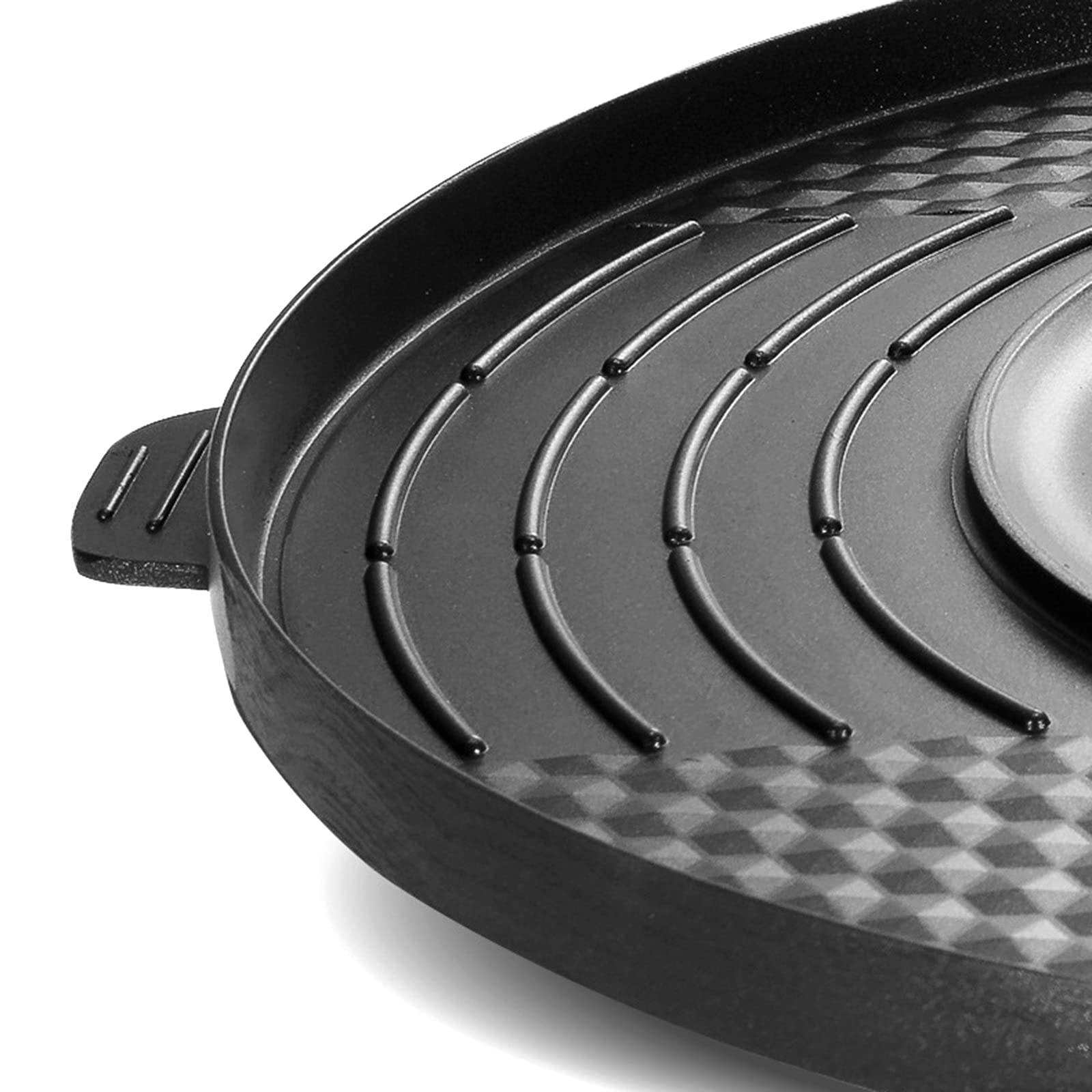 TFCFL Electric Hot Pot & BBQ Grill - 2-in-1 Double Separation Smokeless Grill Pan with Ceramic Coating, 110V for Indoor Cooking | Perfect for Family Gatherings, Parties & Home Dining