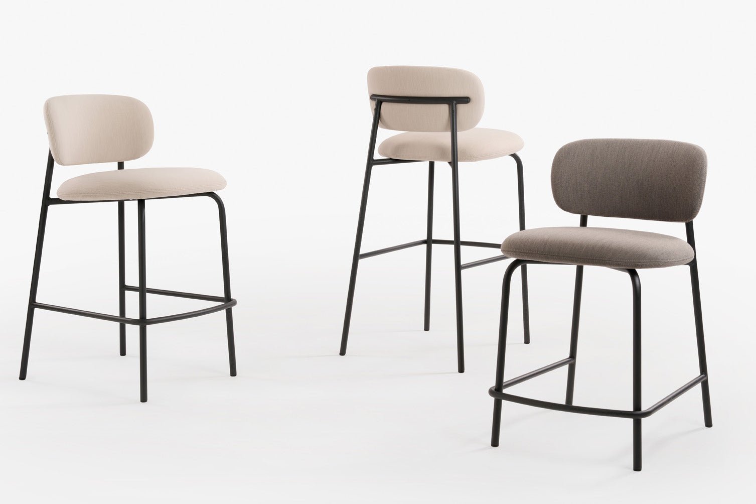 Aloa Bar Stool by Artifort - Modern Adjustable Height Bar Stool for Kitchen Island, Breakfast Nook & Home Bar - Premium Comfort & Stylish Design