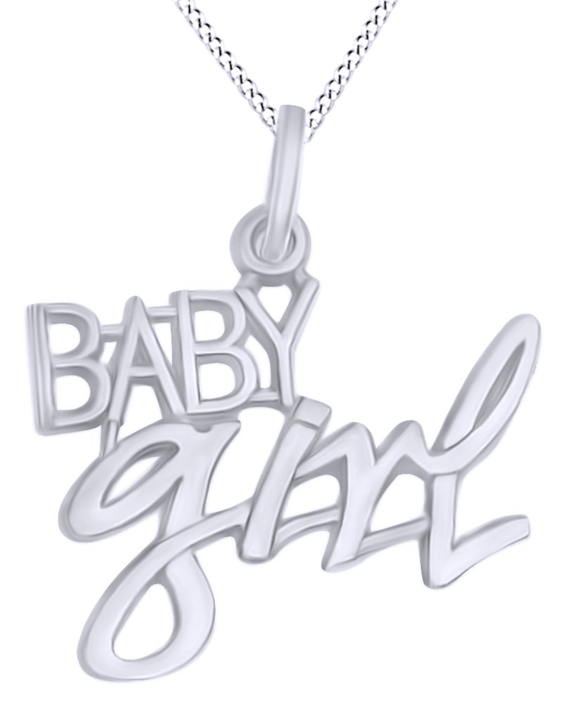 10K Solid Gold AFFY Charm Pendant Necklace for Women - Elegant Layering Jewelry for Everyday Wear, Gift Giving & Special Occasions