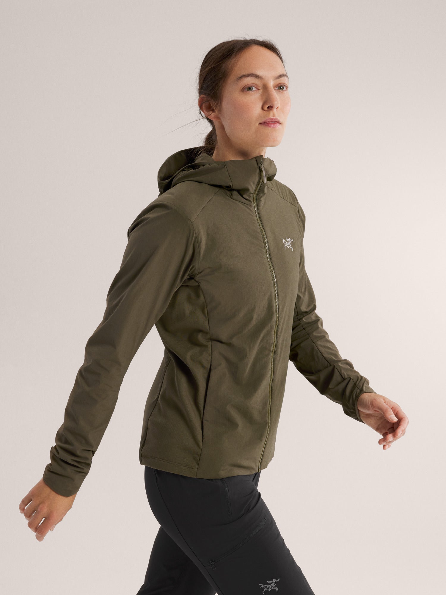 Women's Atom SL Hoody - Lightweight Water-Resistant Jacket for Hiking, Running & Outdoor Adventures | X000009511