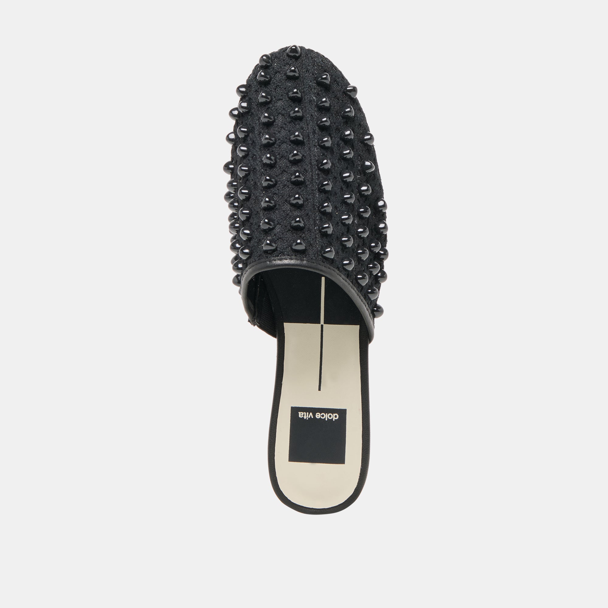 ROVA BEAD FLATS ONYX BEADED MESH - Stylish & Comfortable Women's Sandals for Summer, Beach, and Casual Outings
