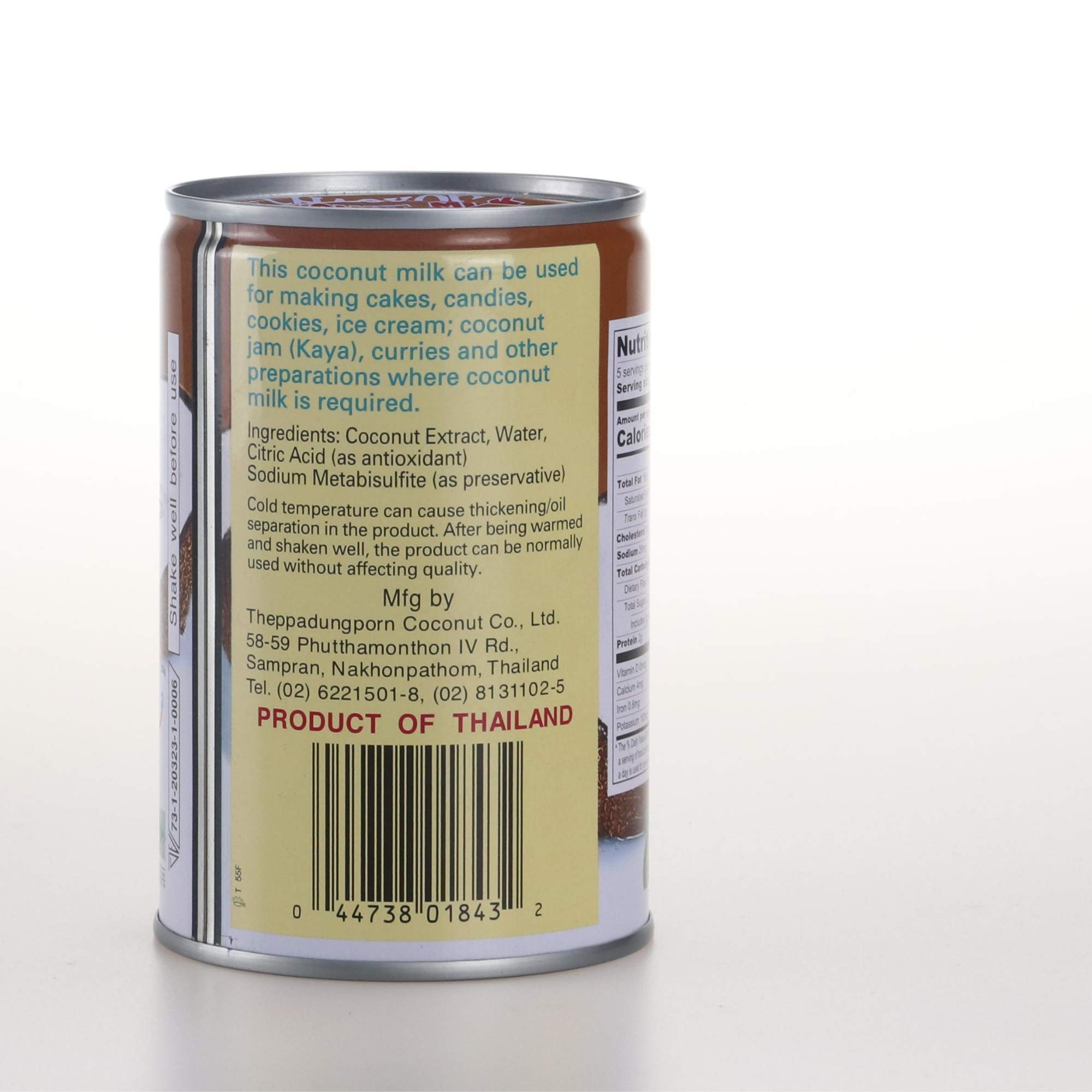 Chaokoh Coconut Milk 24 Pack (13.5 Oz per Can) - Creamy Non-Dairy Coconut Milk, No Preservatives or Artificial Flavors, Perfect for Smoothies, Curries, Baking & Vegan Recipes