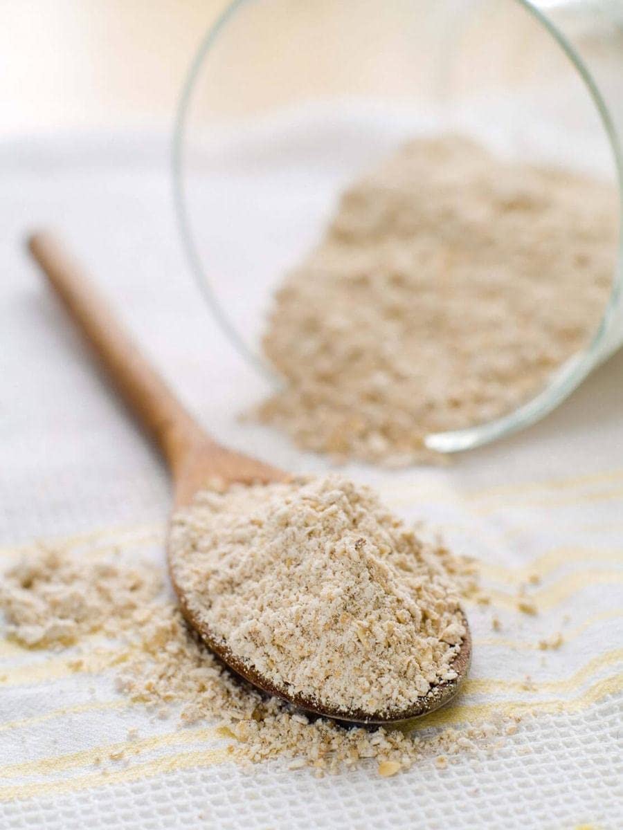 Food to Live Organic Oat Bran, 16 Pounds – Non-GMO, Kosher, Raw, Vegan, Bulk, High Fiber Hot Cereal, Milled from High Protein Oats | Perfect for Healthy Breakfast, Baking & Smoothie Bowls