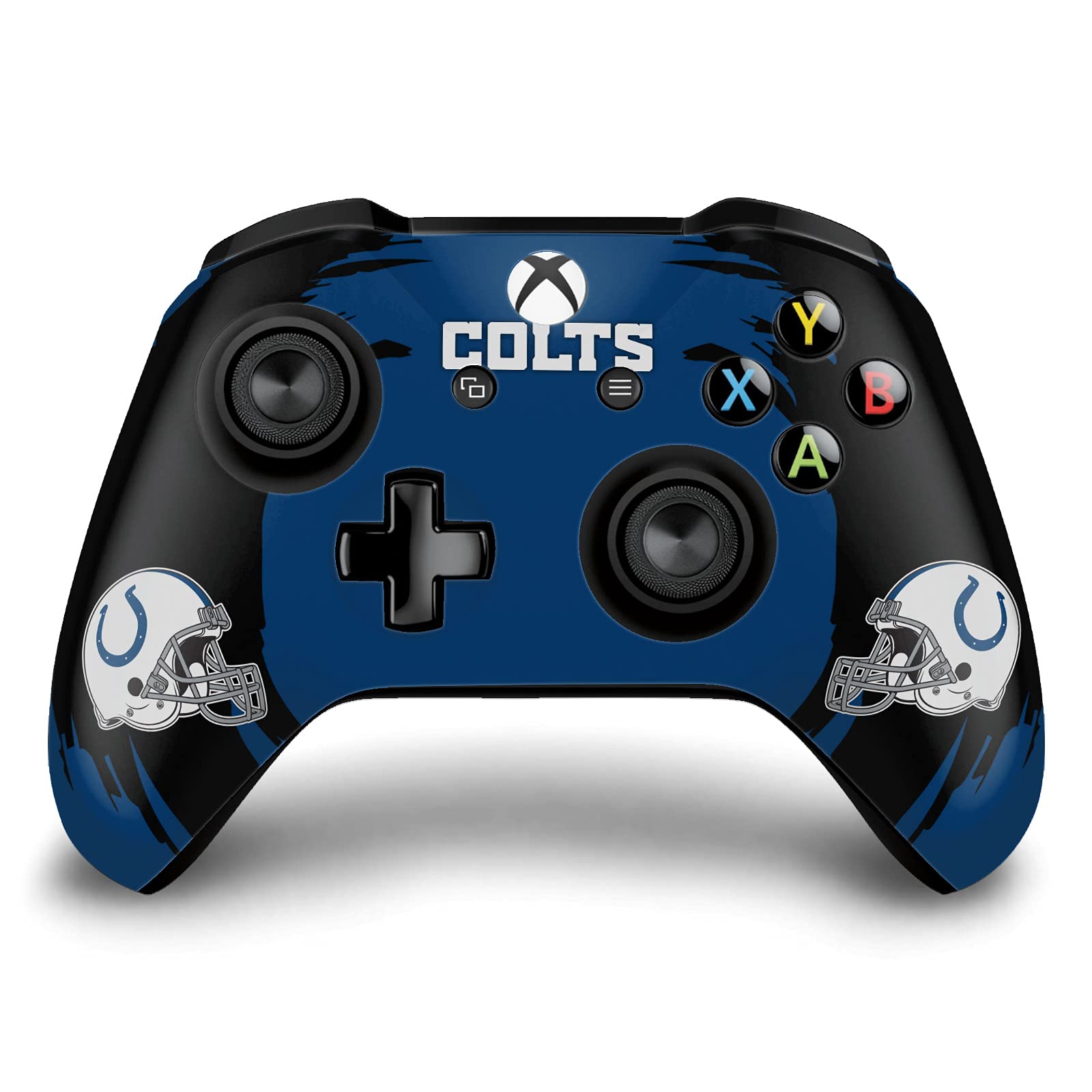 Official NFL Indianapolis Colts Vinyl Skin Gaming Sticker Decal Compatible with Xbox One S/X Controller - Perfect for Gamers & NFL Fans, Customize Your Gaming Gear for a Unique Look