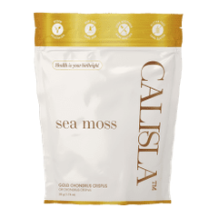 Premium Organic Dried Golden Irish Sea Moss (50g) - Raw, Wildcrafted, Nutrient-Rich Superfood for Smoothies, Skincare & Immune Support