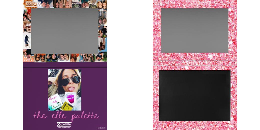 Custom Extra Large Z Palette - Magnetic Makeup Palette for Eyeshadows & Blush - Perfect for Professional Makeup Artists & Travel