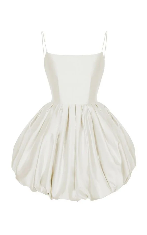 Elegant A-Line White Short Prom Dress for Birthday Party - J3487 | Perfect for Prom, Homecoming, Sweet 16 & Special Occasions