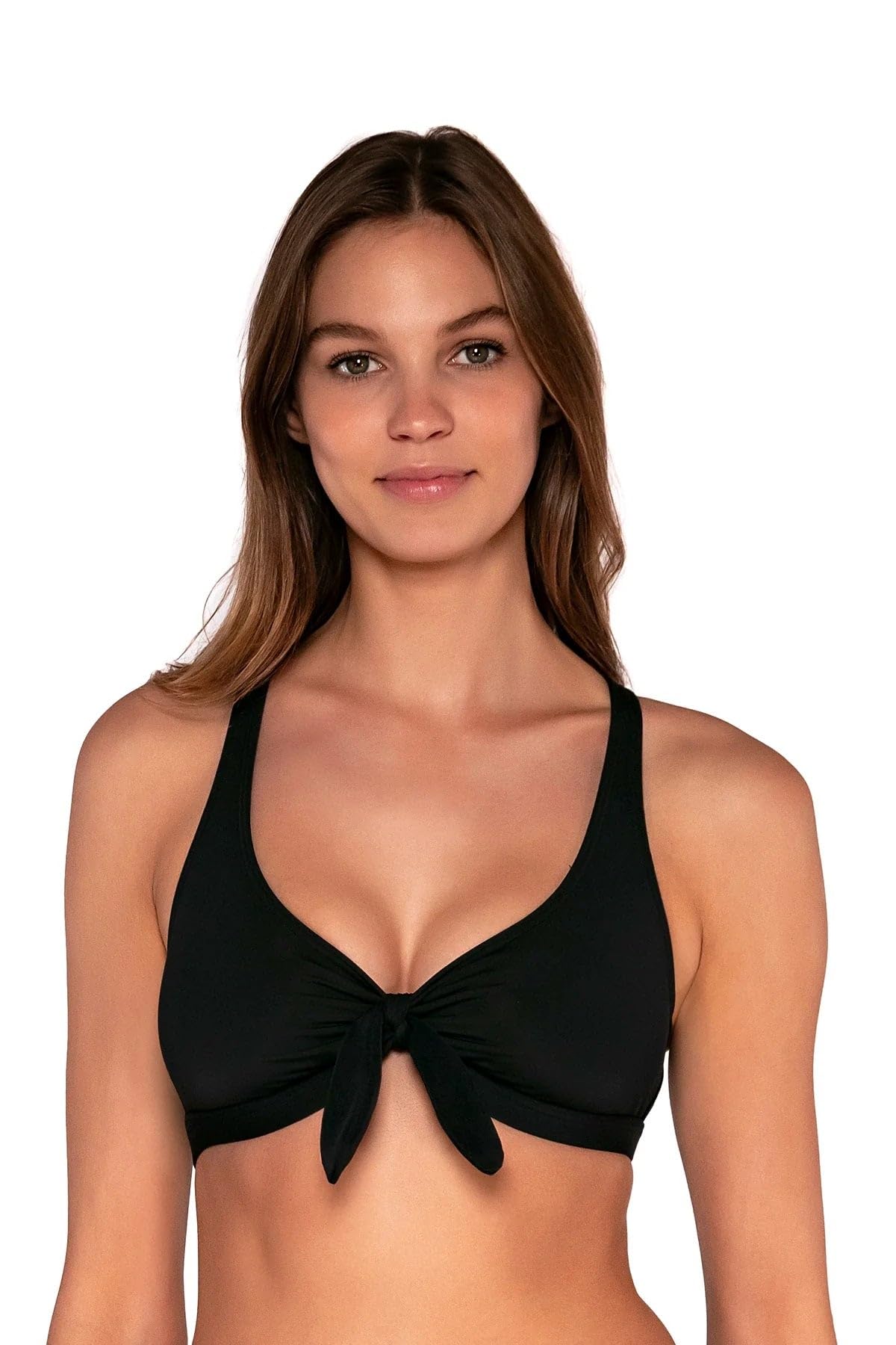 Sunsets Brandi Women's Bralette Swimsuit Bikini Top with Removable Pads - Comfortable Beachwear for Swimming, Sunbathing & Summer Vacations