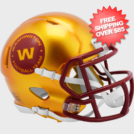 Washington Football Team Flash Speed Mini Helmet - Collectible NFL Replica for Fans, Display & Gifting - Perfect for Game Day Decor & Memorabilia Collections