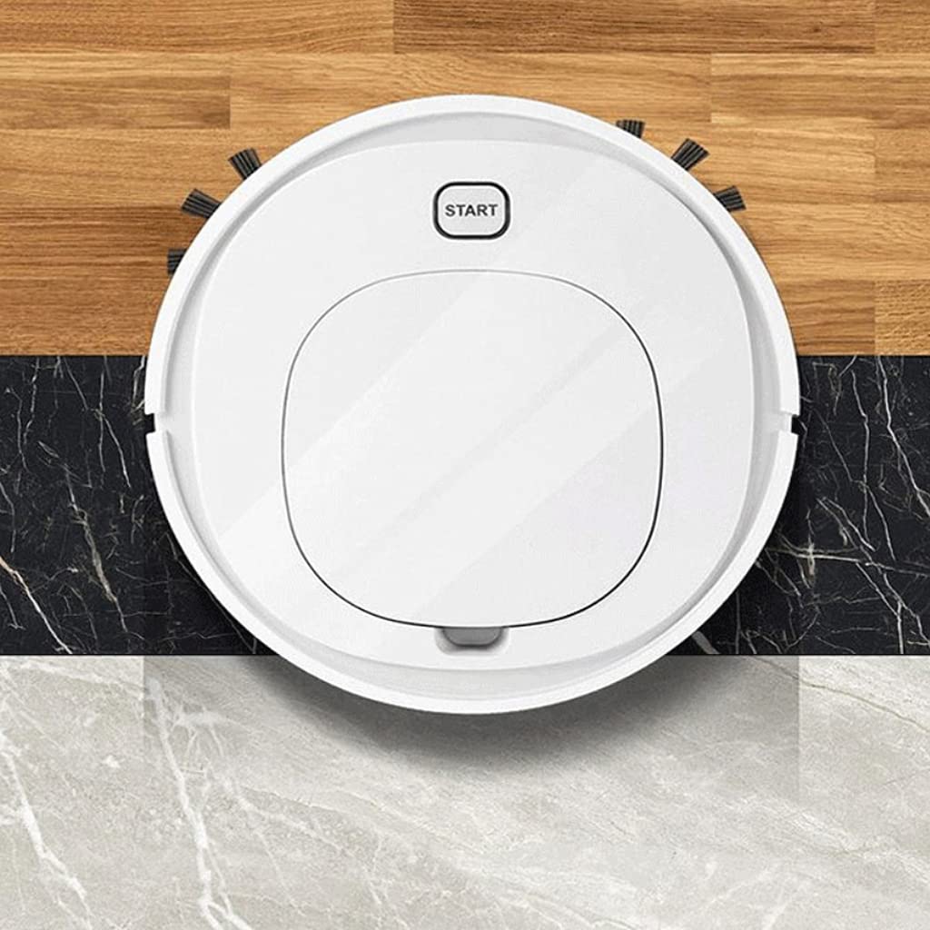 YUHANGCIYE 3-in-1 Wet/Dry Vacuum Mop Cleaner - Automatic Floor Sweeping, Vacuuming & Mopping for Ceramic Tile, Wood & Marble Floors - 90 Min Runtime - Ideal for Home, Office & Kitchen Cleaning