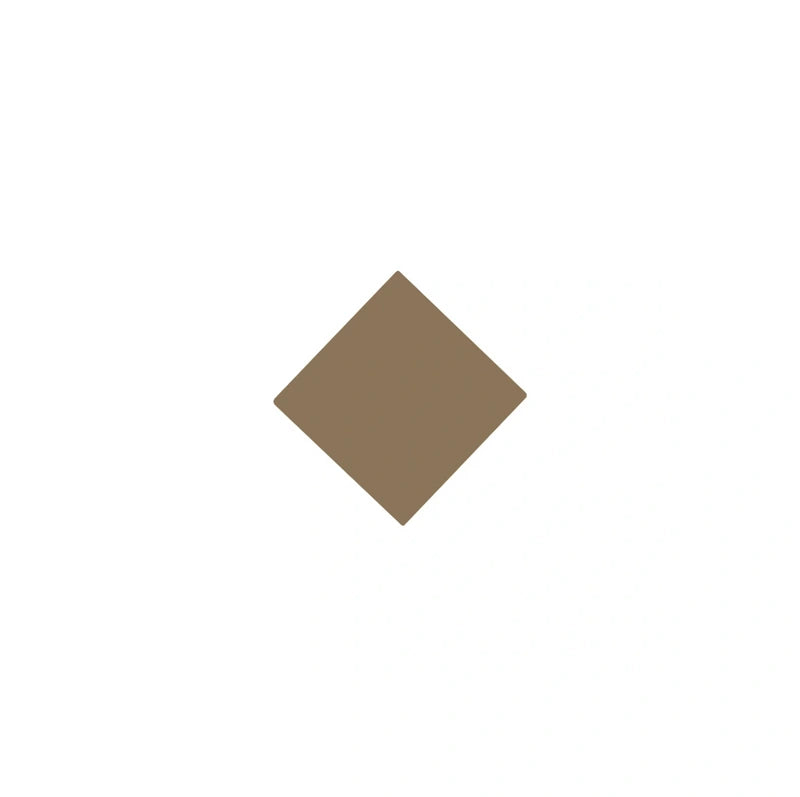 Winckelmans Granite Clinker Brick 3.5x3.5 cm Coffee Brown - Premium Ceramic Tiles for Kitchen Backsplash & Bathroom Wall Decor