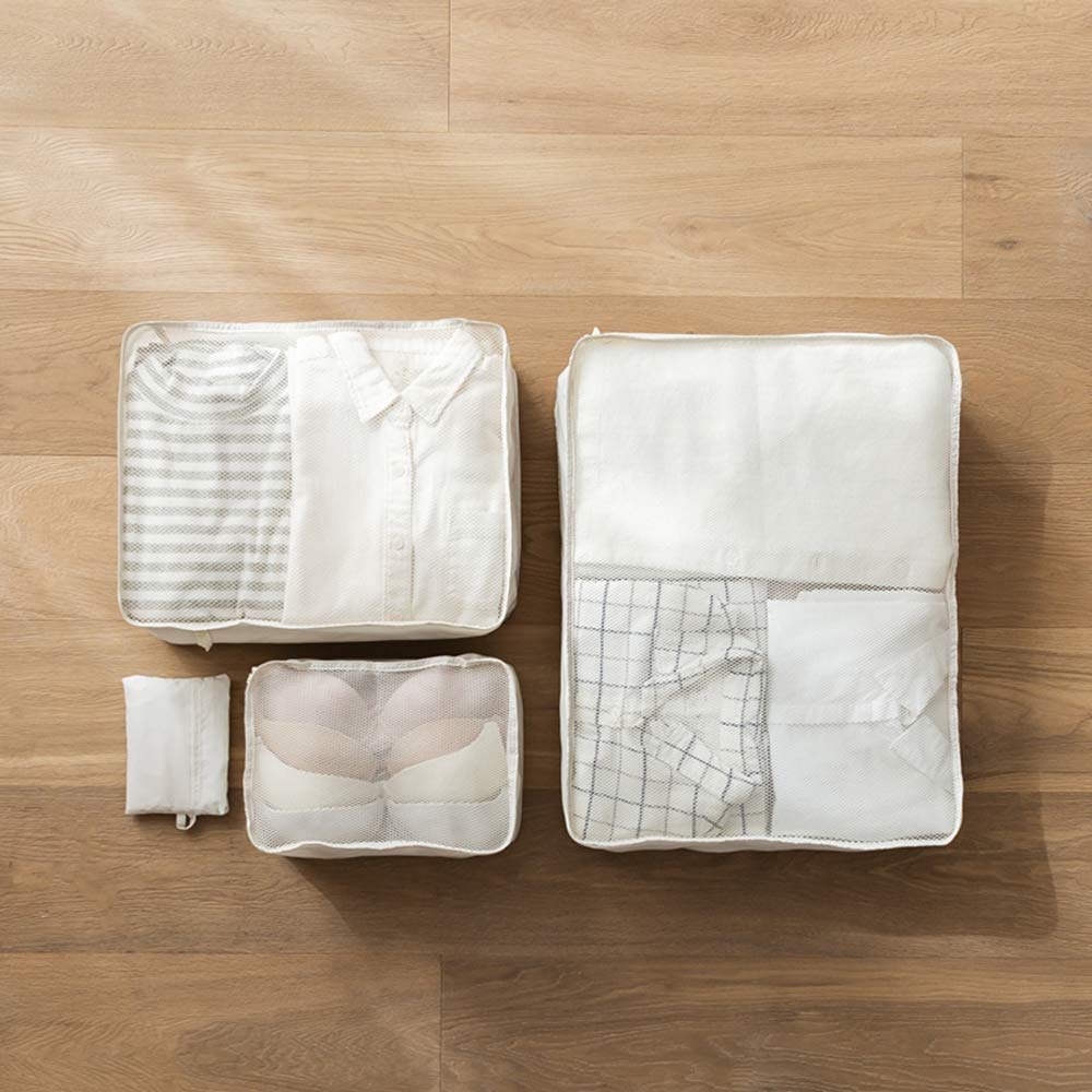 3-Piece Travel Packing Cubes Set - Lightweight Luggage Organizers for Suitcases | Perfect for Business Trips, Vacations & Weekend Getaways