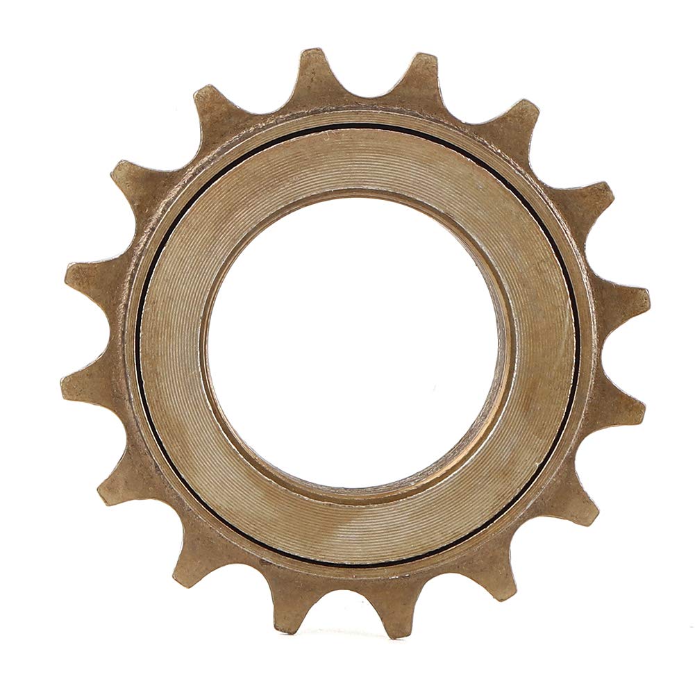 VGEBY 16T Single Speed Freewheel - 16 Teeth Metal Bicycle Sprocket for Mountain & Road Bikes - Durable Cycling Gear for Commuting, Exercise & Urban Riding