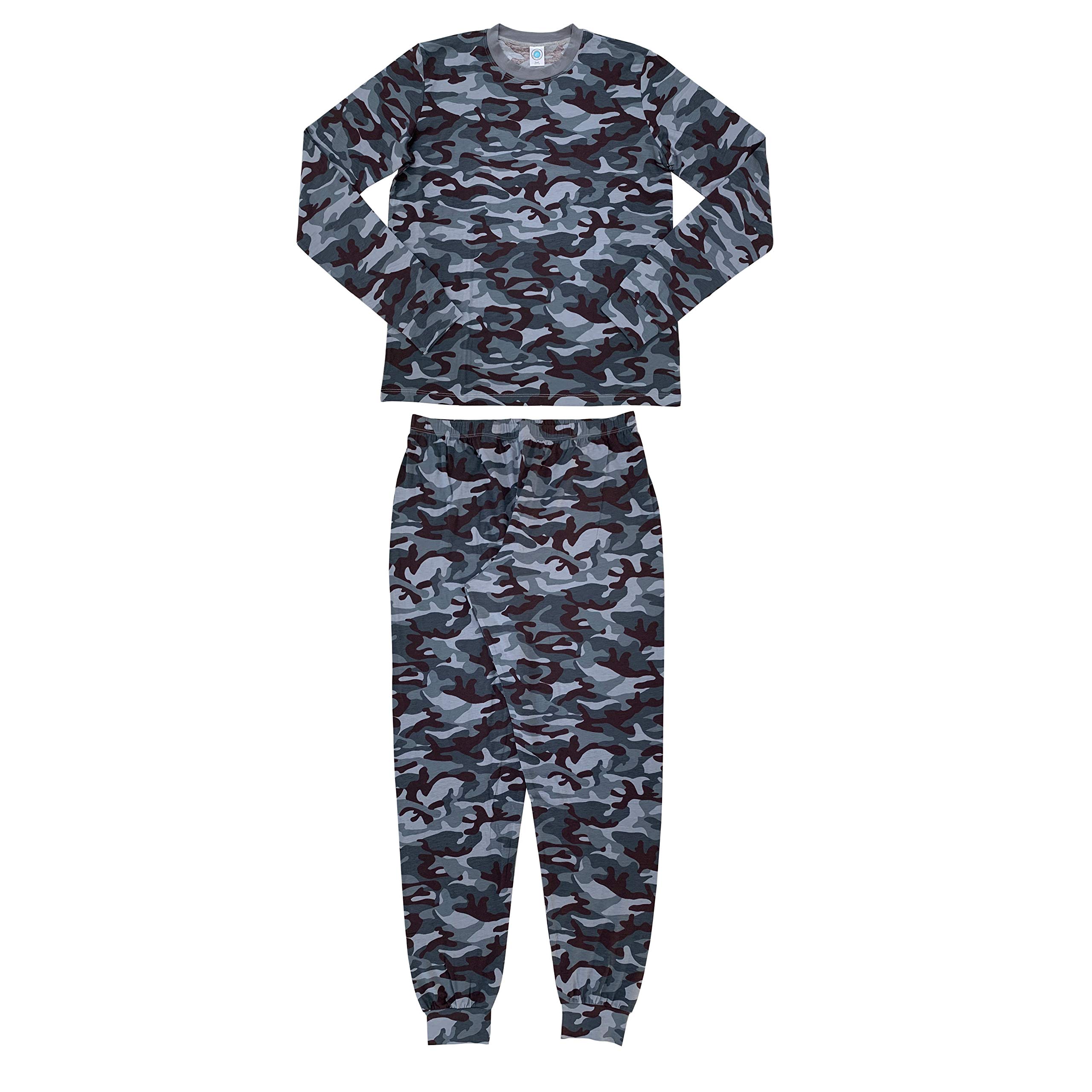 Esme Men's Full Length Pajama Set - Soft & Comfortable Sleepwear for Men - Perfect for Lounging, Sleeping & Relaxing at Home